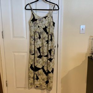 Midi Maxi Floral Dress Vintage 2000s Babydoll